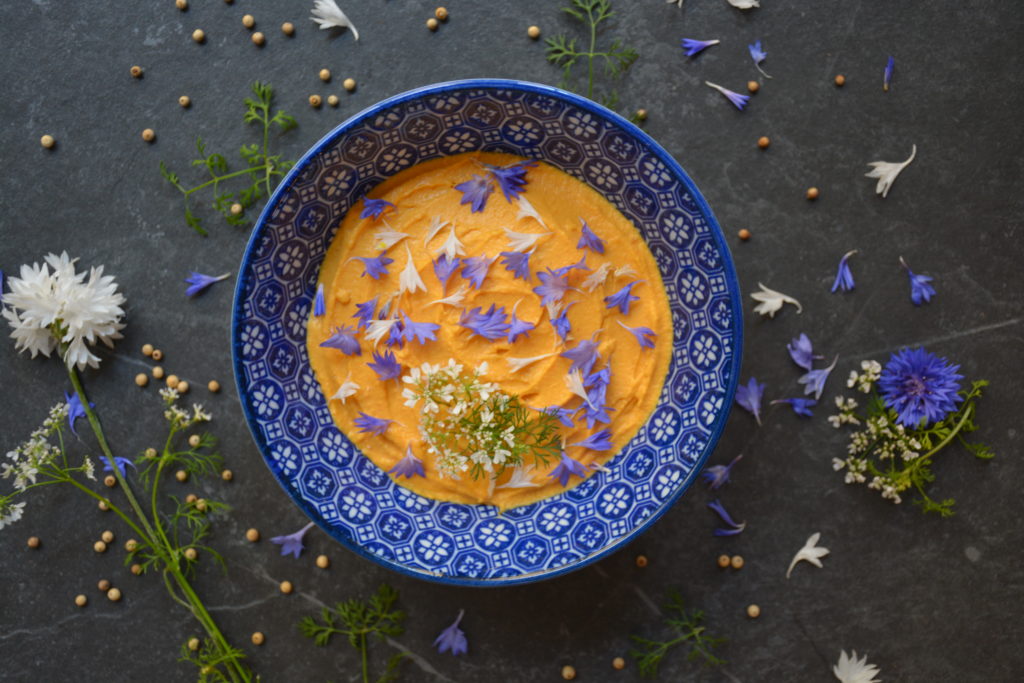 soupe fleurs recette