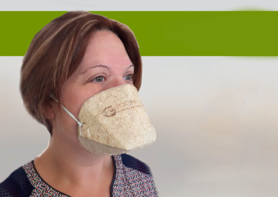 Géochanvre, le 1er masque écologique