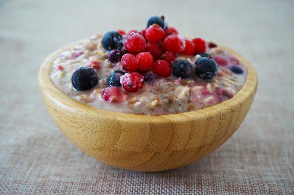 porridge dessert