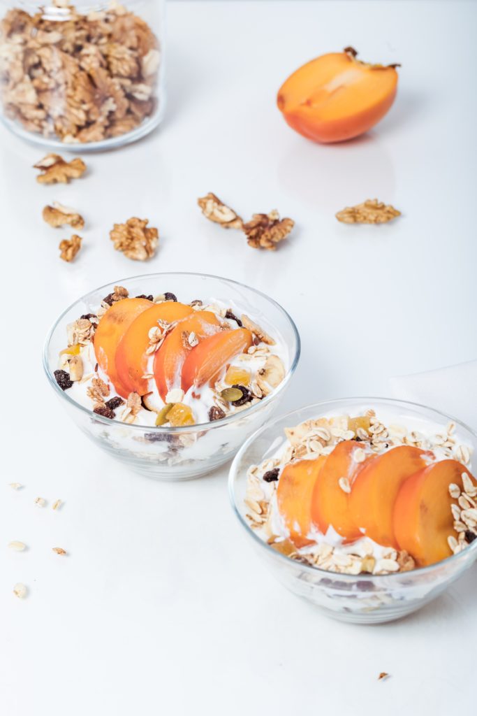 petit déjeuner yaourt