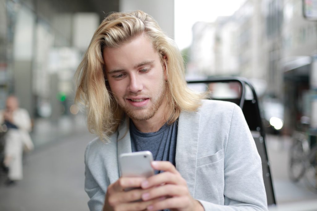 cheveux homme