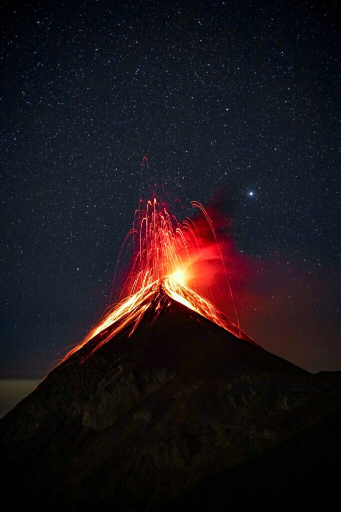 volcan lave