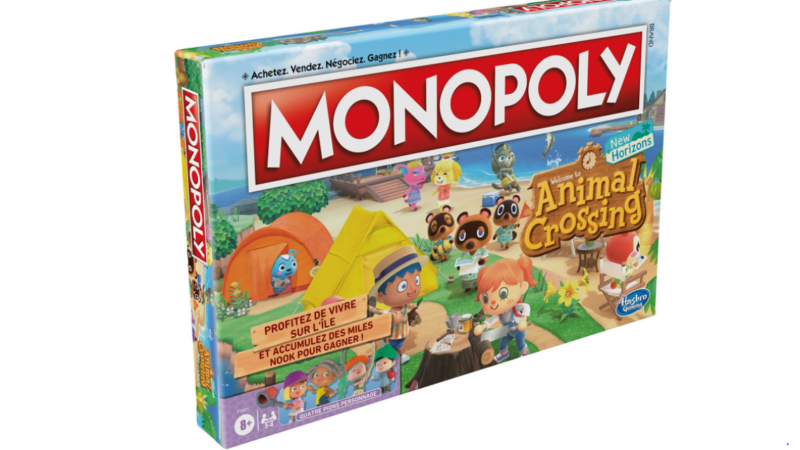 Monopoly aux couleurs d’Animal Crossing