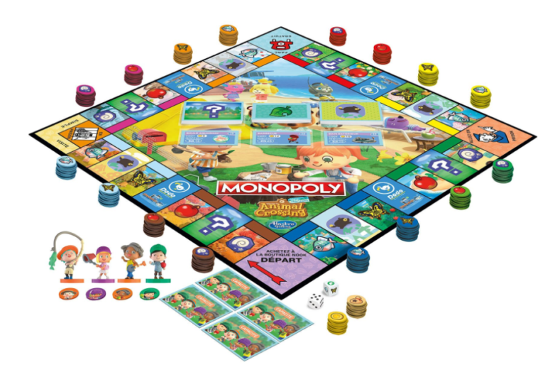 Animal Crossing monopoly plateau