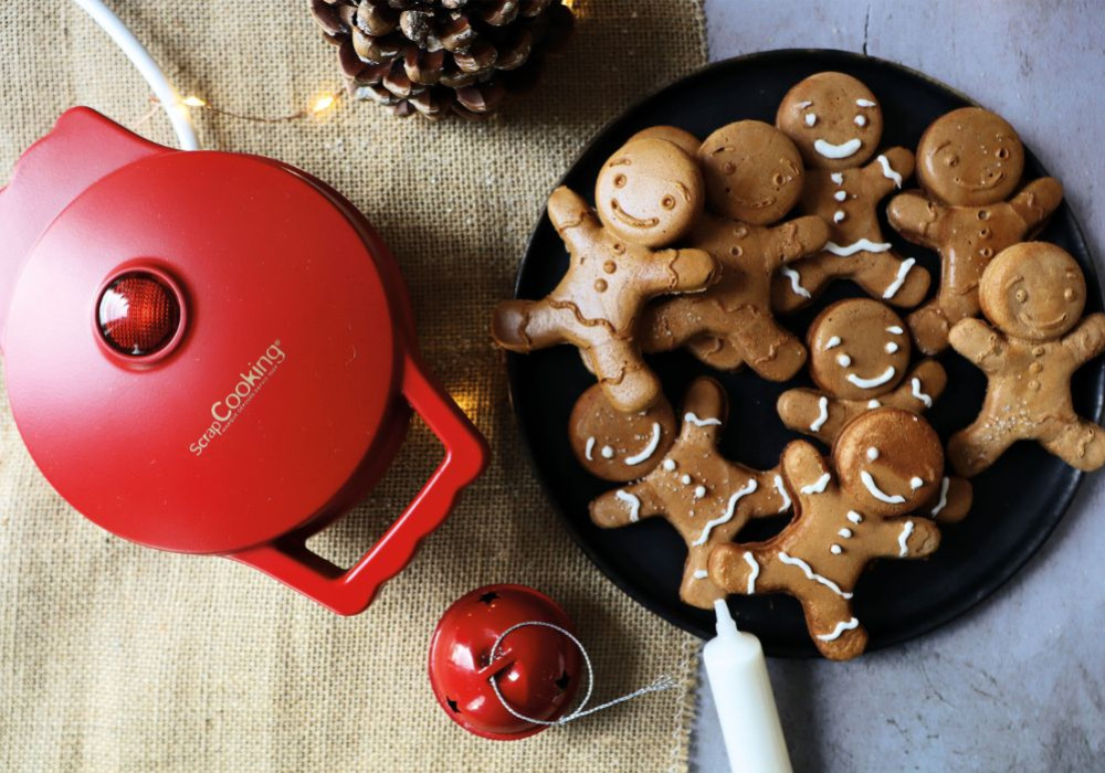 Recette mini gaufres bonhomme en pain d'épices