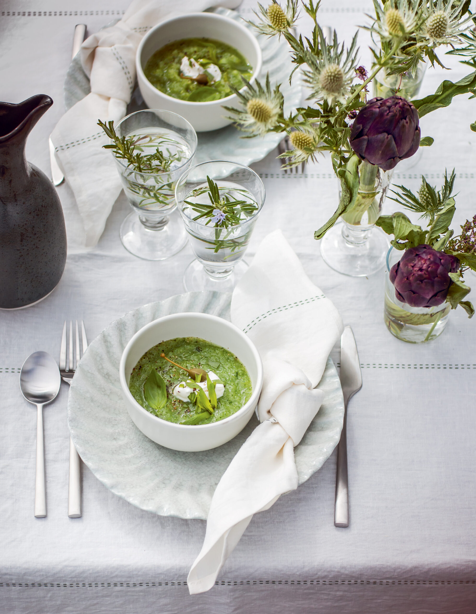 Table élégante et recette de saisons : inspiration La Trésorerie