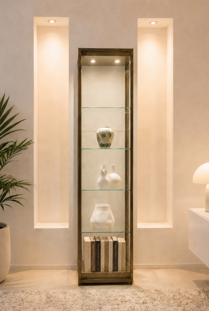 Vitrine en verre bronze : élégance et praticité pour mettre vos objets en valeur