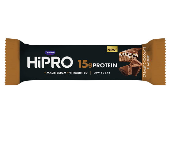 hipro bar chocolat crémeux sport