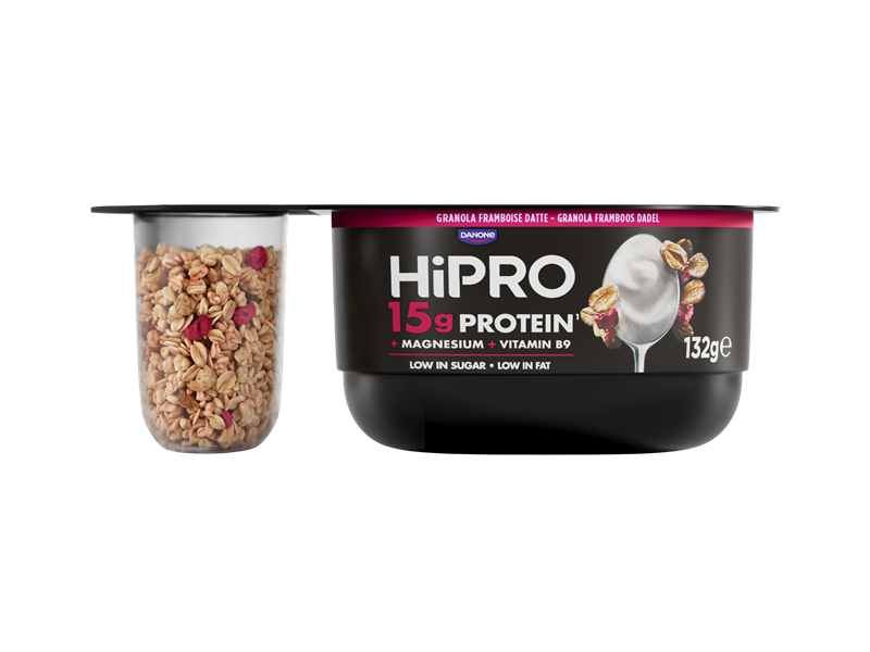 hipro granola yaourt framboise datte sport