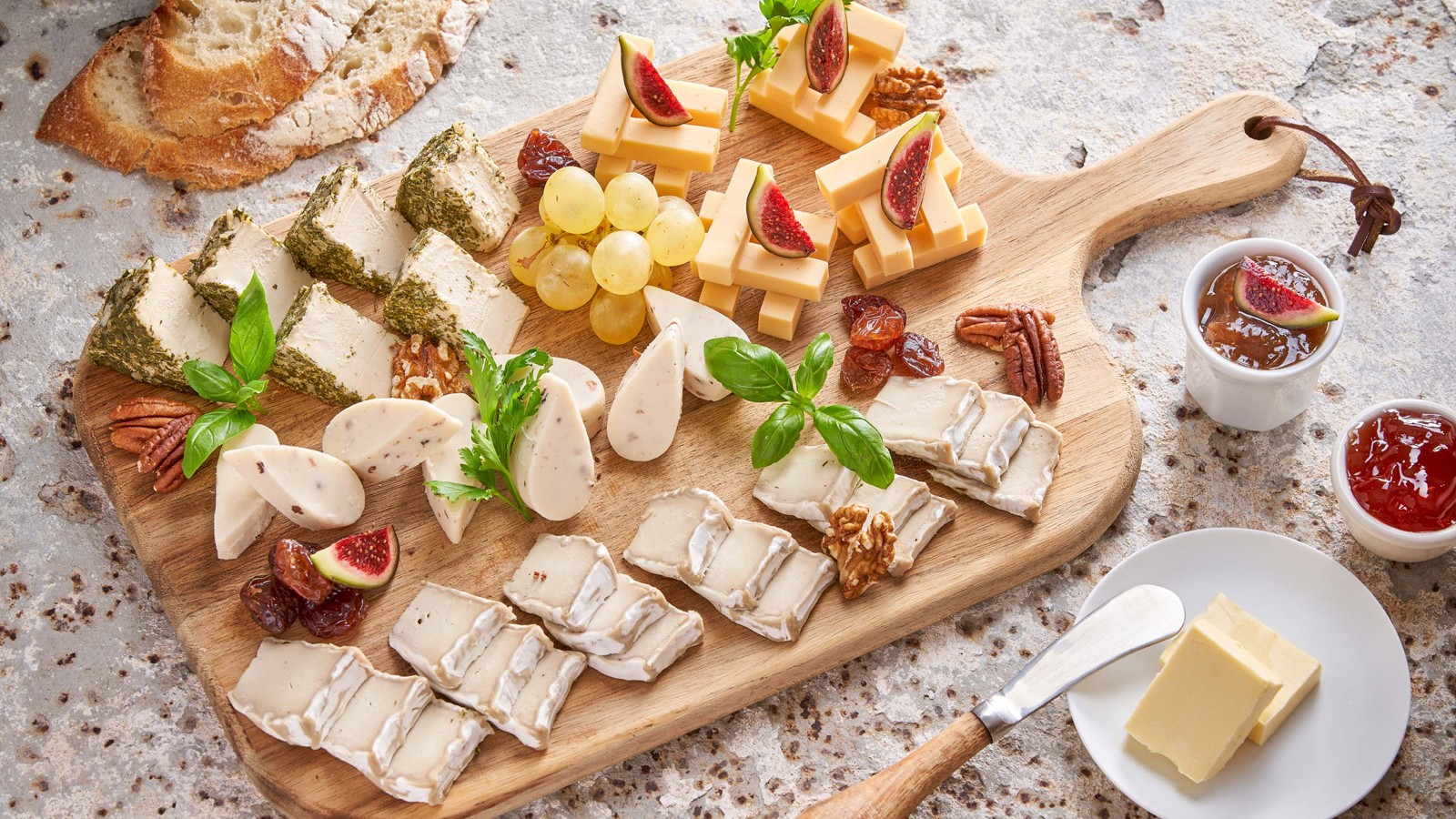Fromages vegan planche apéro dégustation