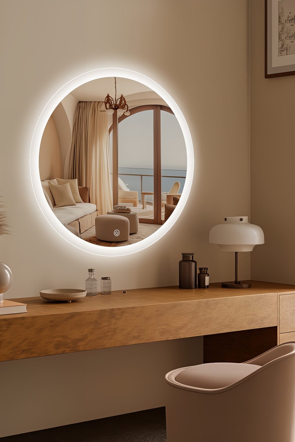 Le miroir lumineux : la touche design qui transforme votre intérieur